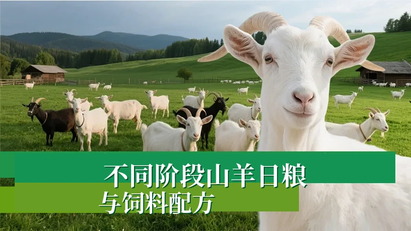 山羊各生长阶段的饲料与配方