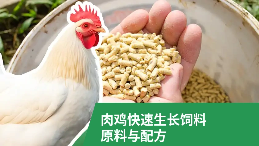 肉鸡饲料配方与快速生长原料指南