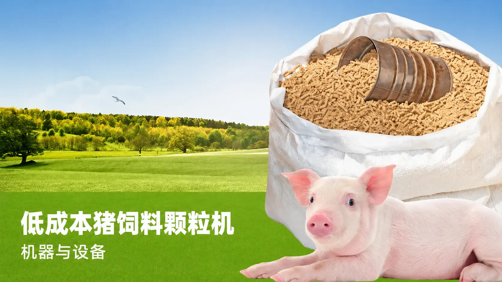 低成本猪饲料颗粒机及设备价格