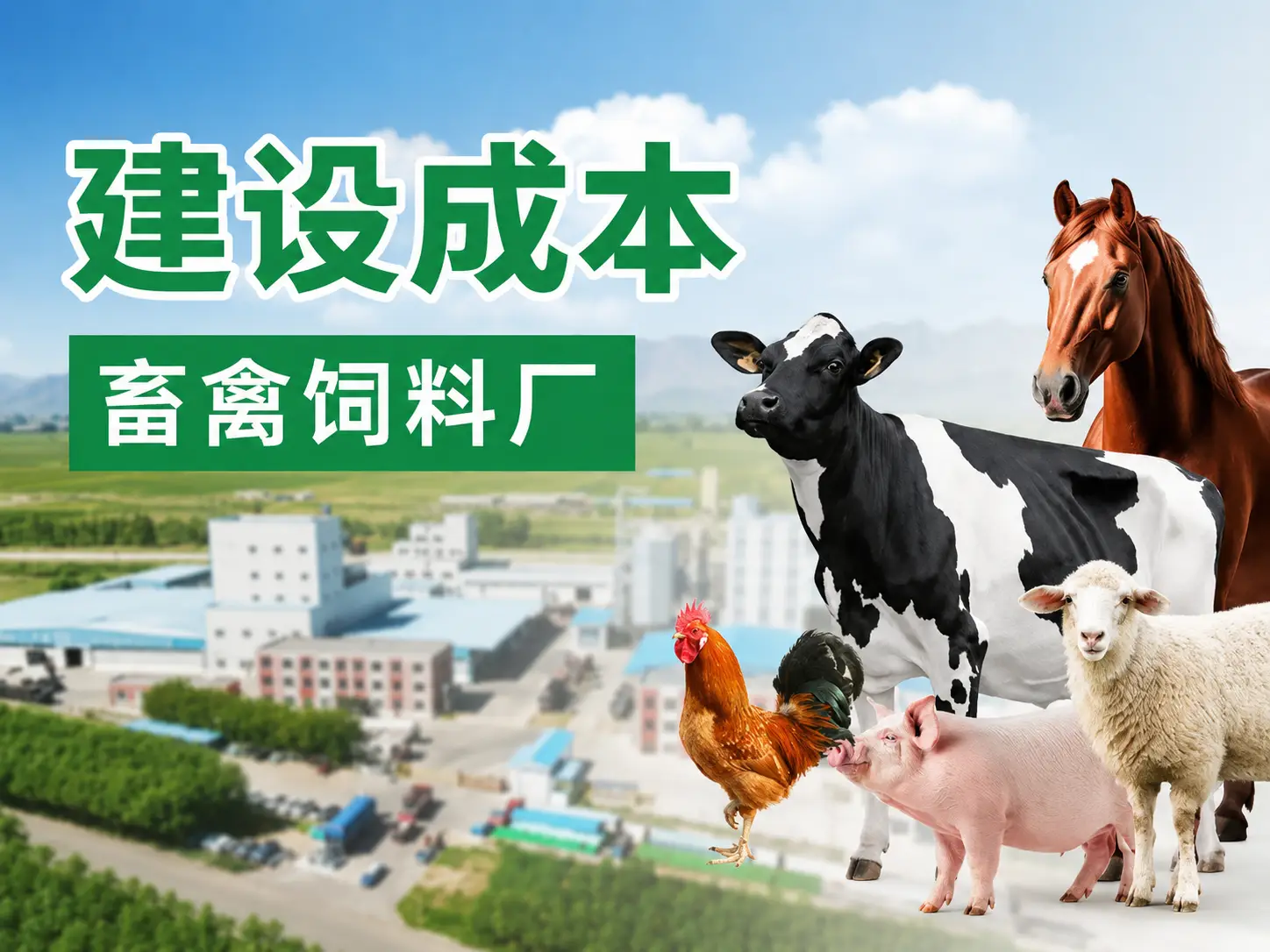 建造畜牧饲料加工厂需要多少钱（2025）