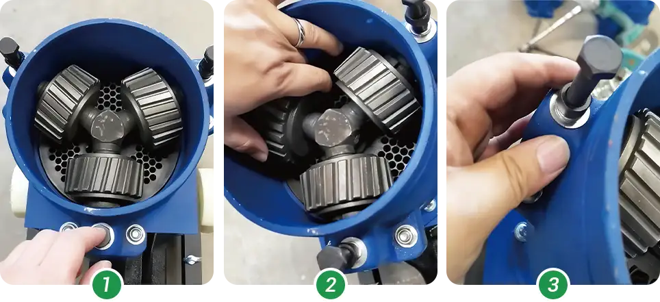 KD系列滚轮模具间隙调整
