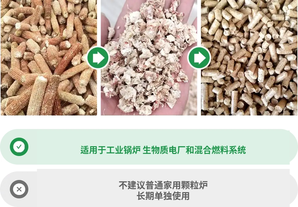 玉米芯燃料颗粒