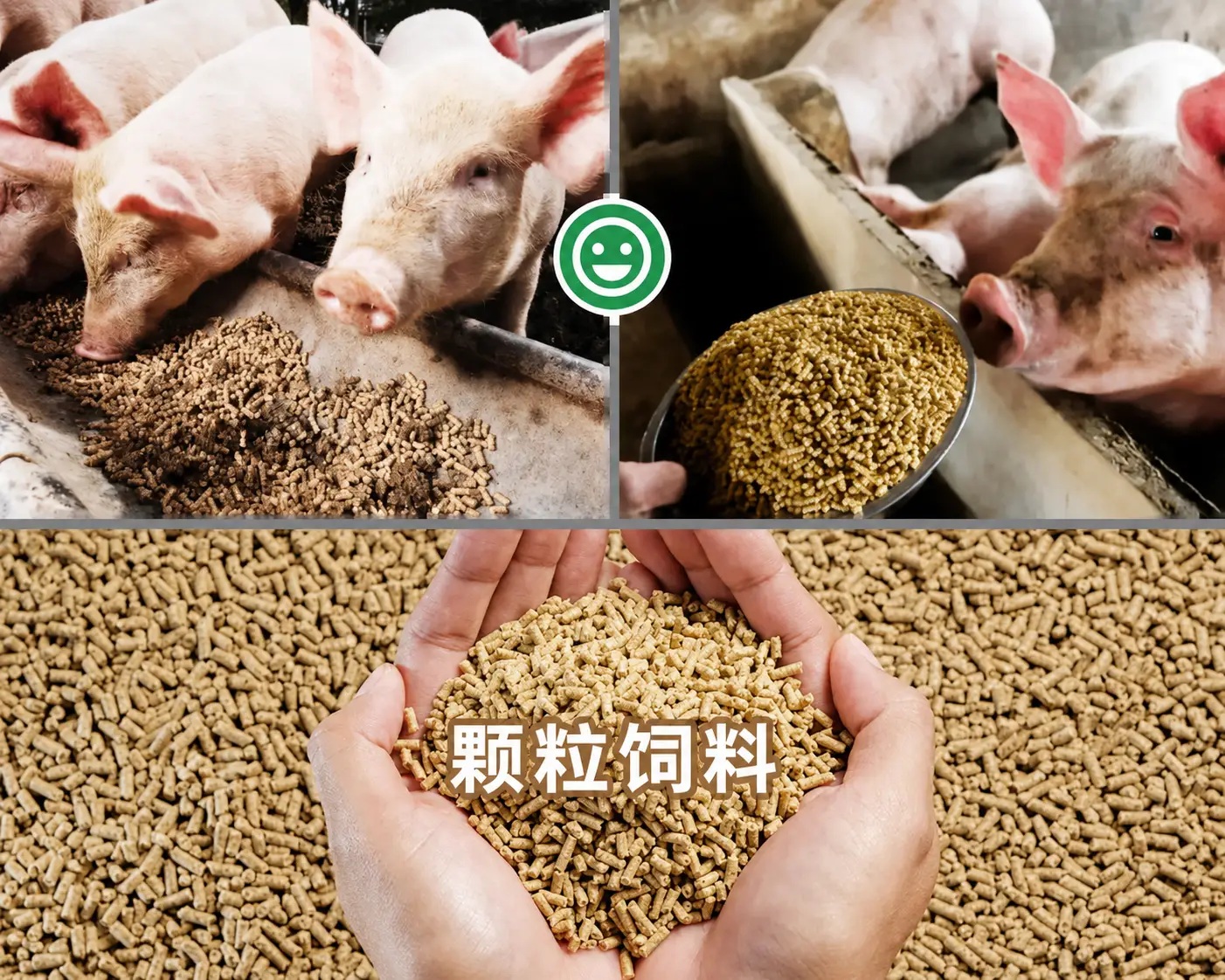 颗粒饲料喂食表现