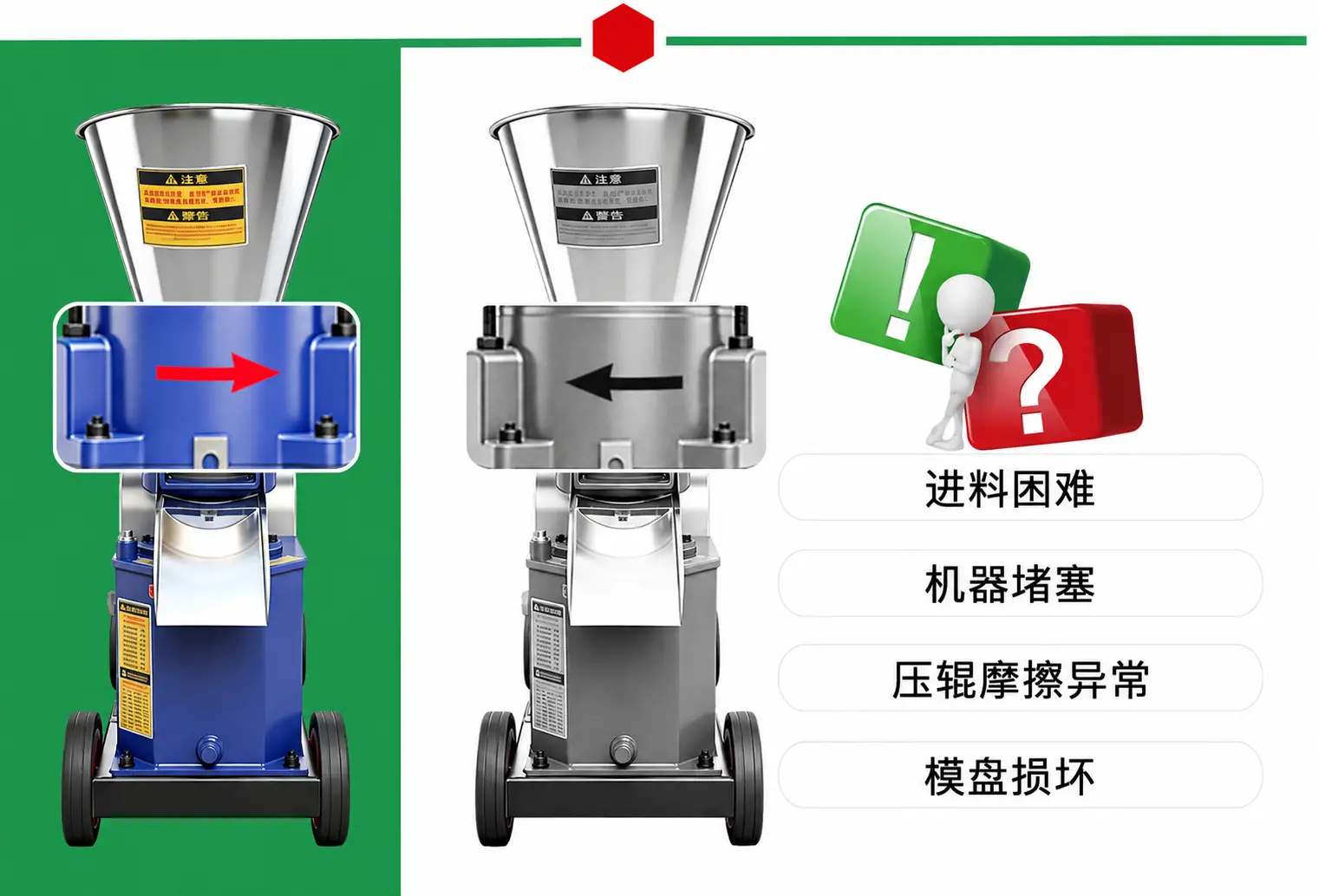 颗粒机反转方向