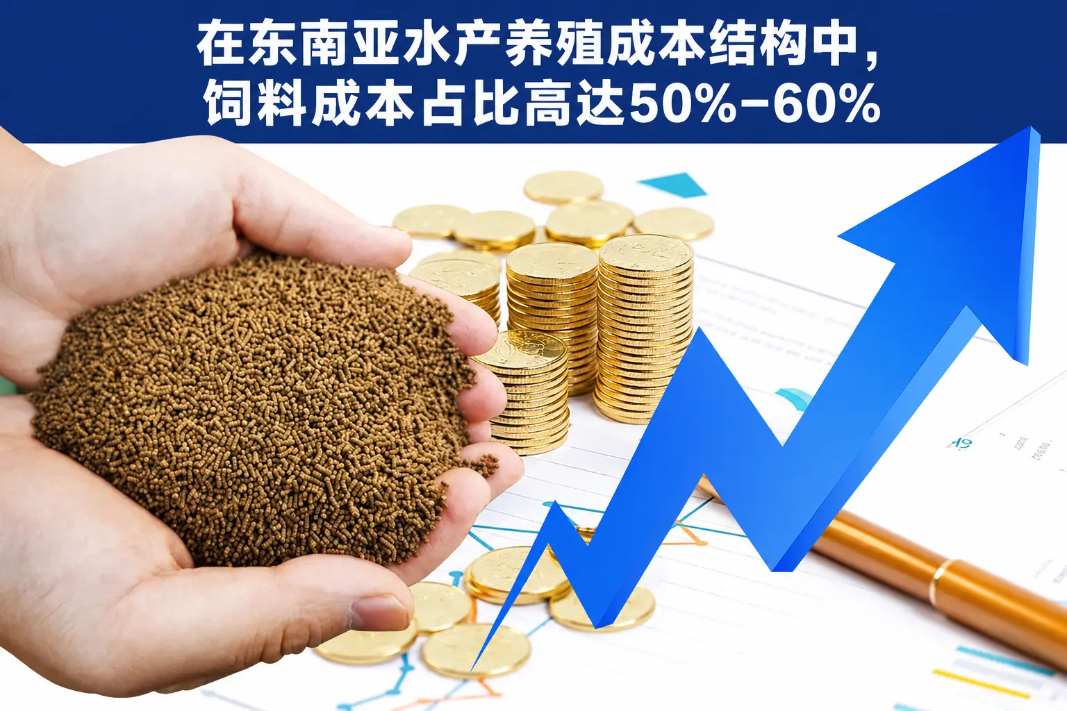 东南亚虾饲料成本占比