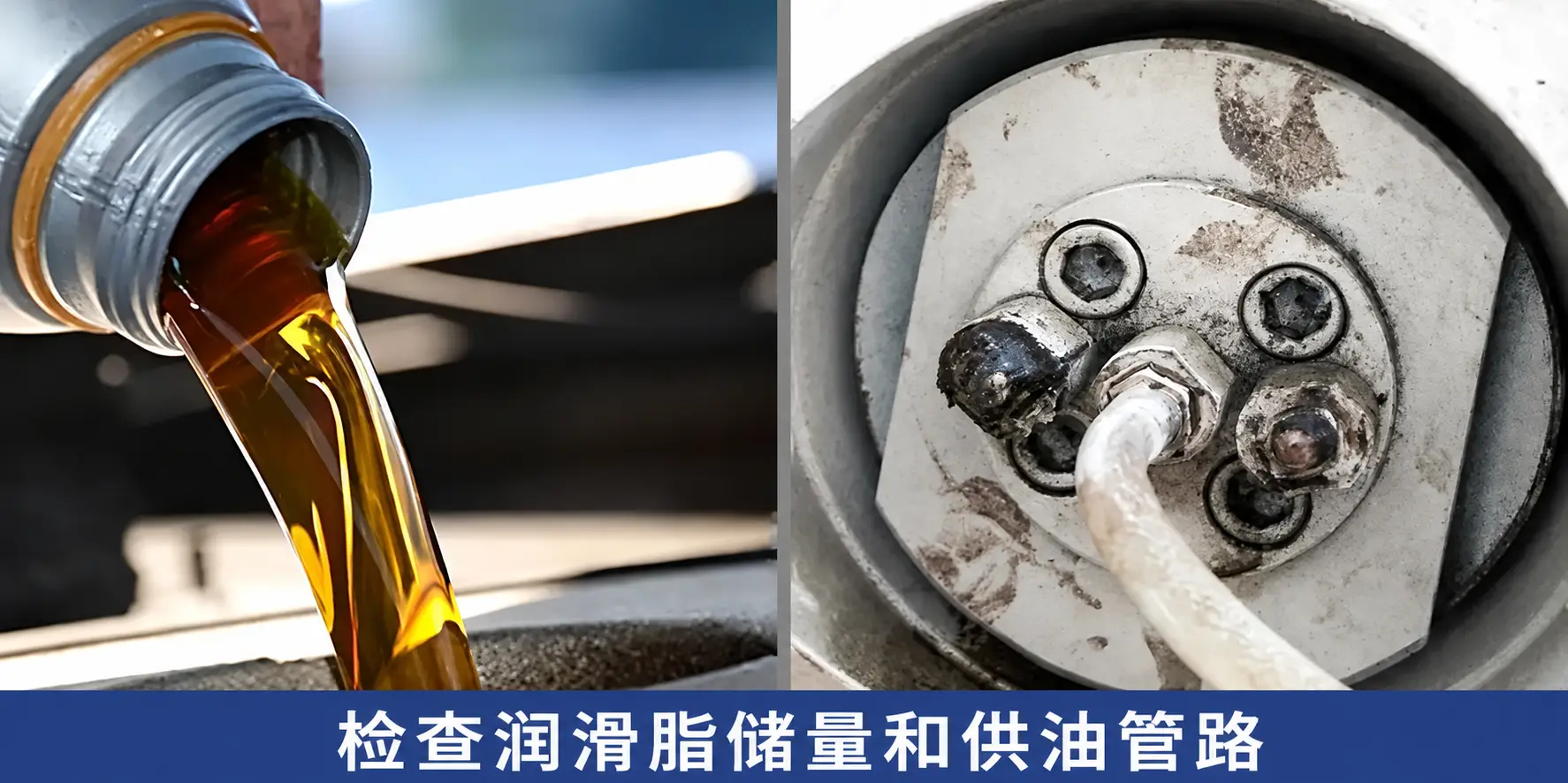 定期补充和更换润滑脂
