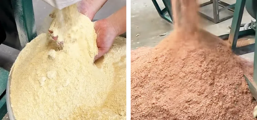自吸式粉碎机粉碎效果